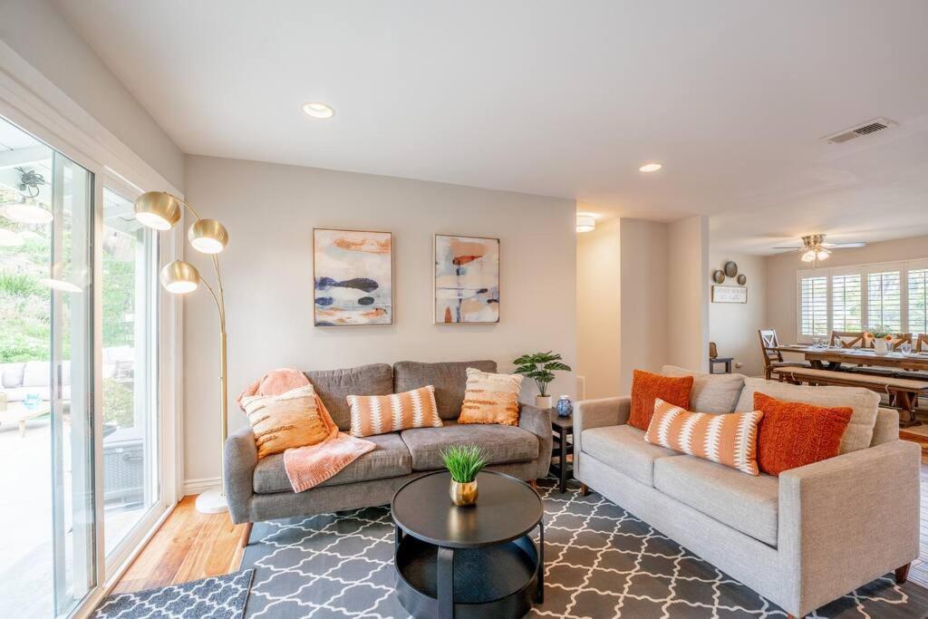 Carlsbad Tranquil Tier Garden Beach Home With Game Room Luaran gambar