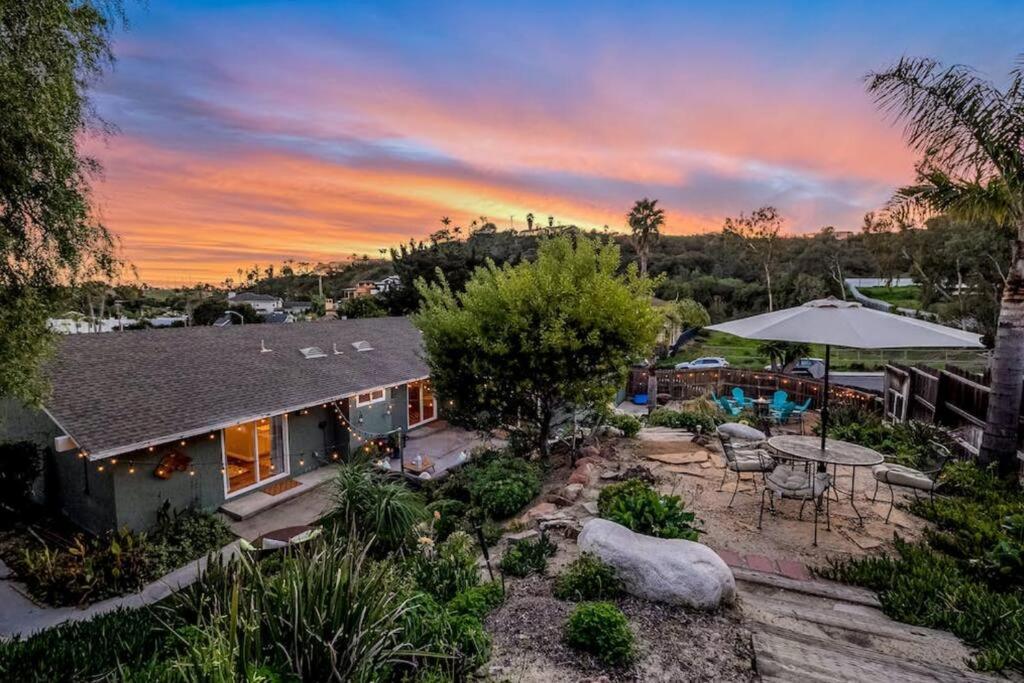 Carlsbad Tranquil Tier Garden Beach Home With Game Room Luaran gambar