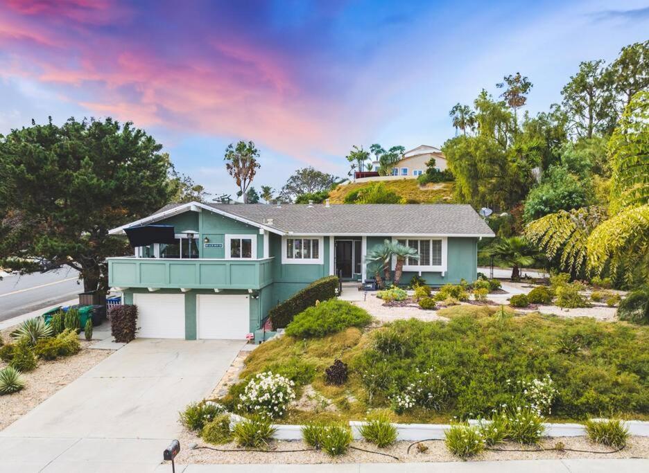 Carlsbad Tranquil Tier Garden Beach Home With Game Room Luaran gambar